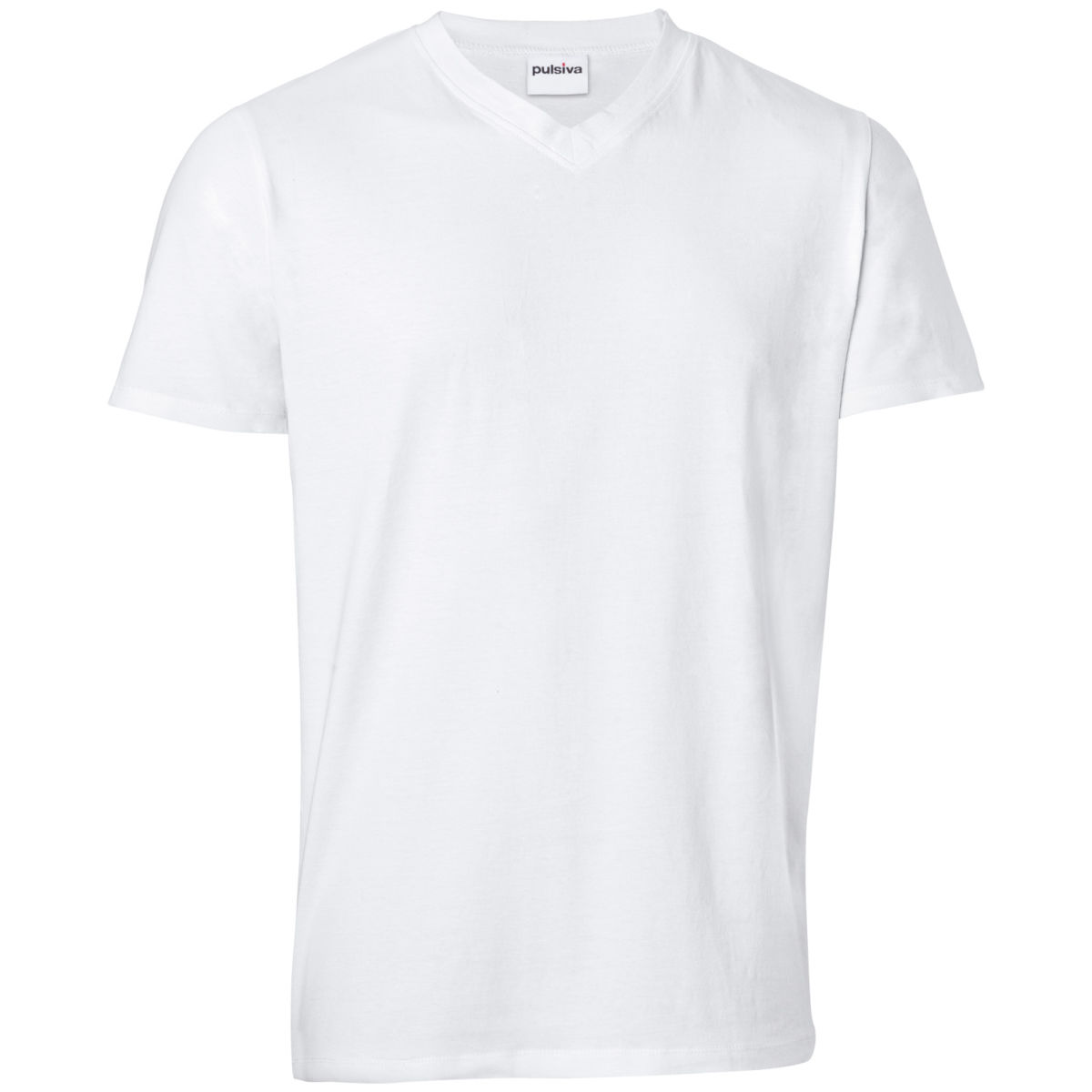 T-shirt da uomo Double-V PULSIVA; Taglia 3XL; bianco; 2 pz. / confezione