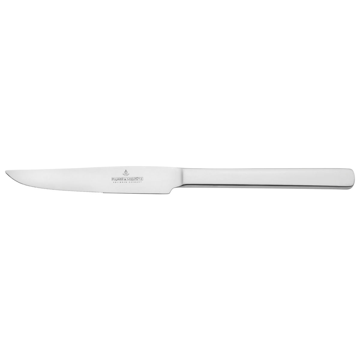 Coltello bistecca LaVita manico pieno Picard + Wielpütz; 23.5 cm (L); argento; 12 pz. / confezione