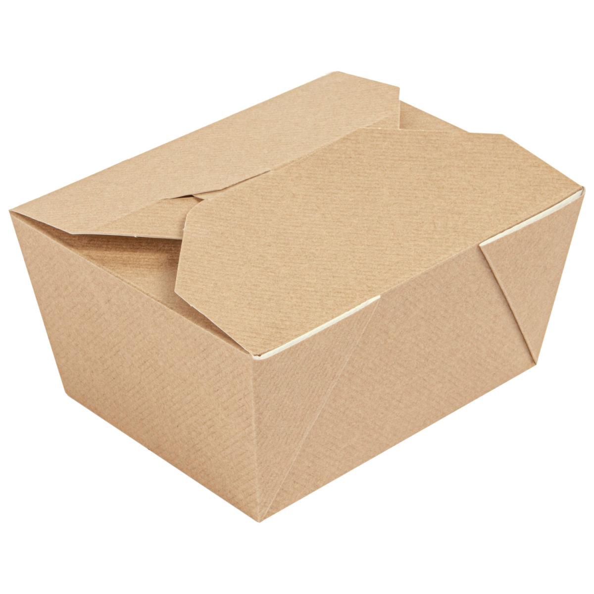 Fiambrera Americana The Pack The Pack; 780ml, 11.3x9x6.3 cm (LgxAnxAt); marrón; rectangular; 50 pz. / Paquete
