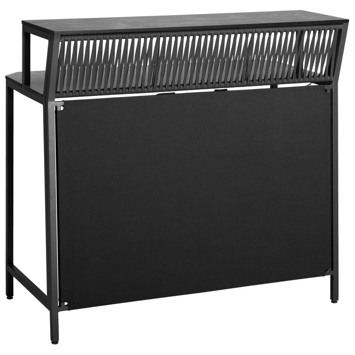VEGA Outdoorbar Baruba Element Gerade 120x56x115 cm (LxBxH); beton/anthrazit