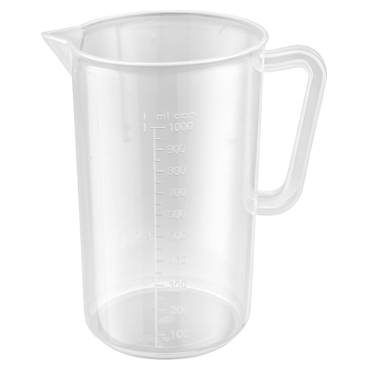 PULSIVA Messbecher Smart 1000 ml, 12x17 cm (ØxH); transparent