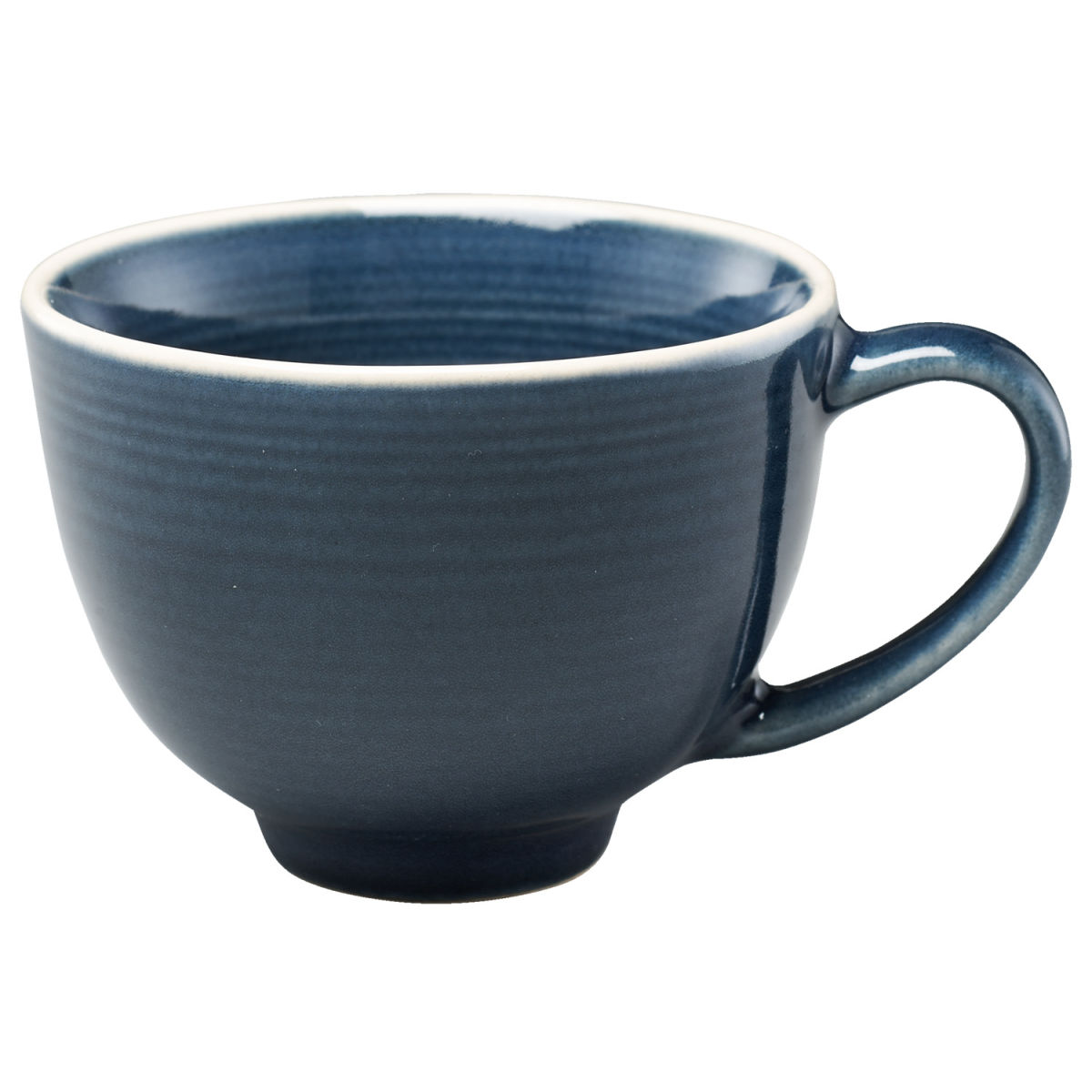 PULSIVA Kaffeetasse Spirit 180 ml, 8.5x6.5 cm (ØxH); blau; rund; 6 Stück / Pack