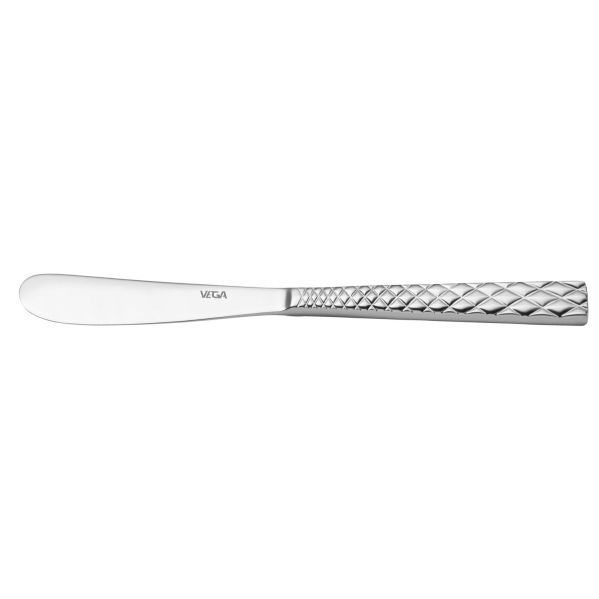 VEGA Buttermesser Brilio 16.4 cm (L); silber, Griff silber; 12 Stück / Pack