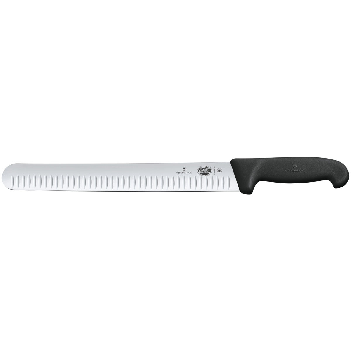 Victorinox Hammes Fibrox gekarteld; Lemmetlengte 30 cm, 43.9 cm (L); zilver/zwart