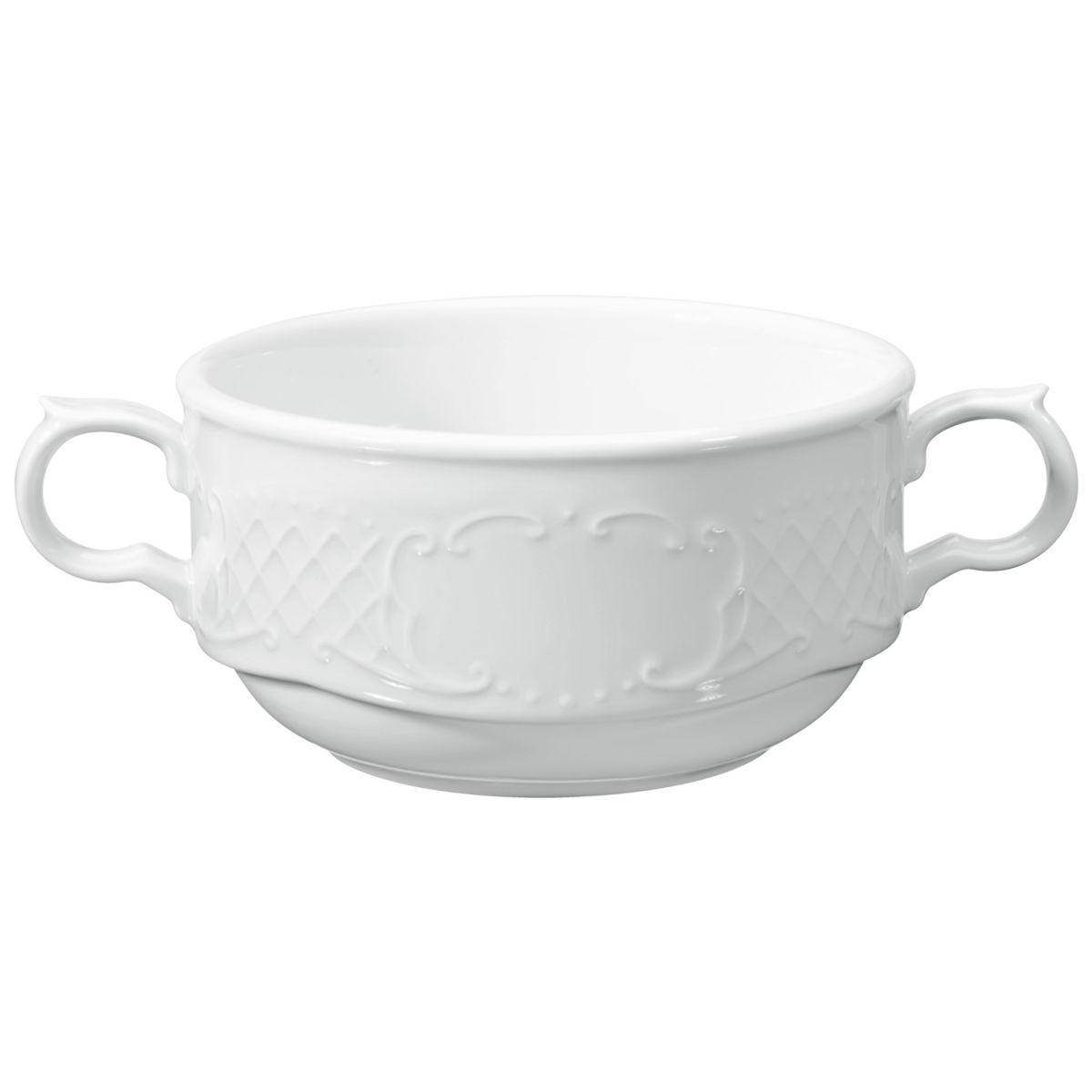 VEGA Suppentasse Menuett 300 ml, 10x5.4 cm (ØxH); weiß; rund; 6 Stück / Pack