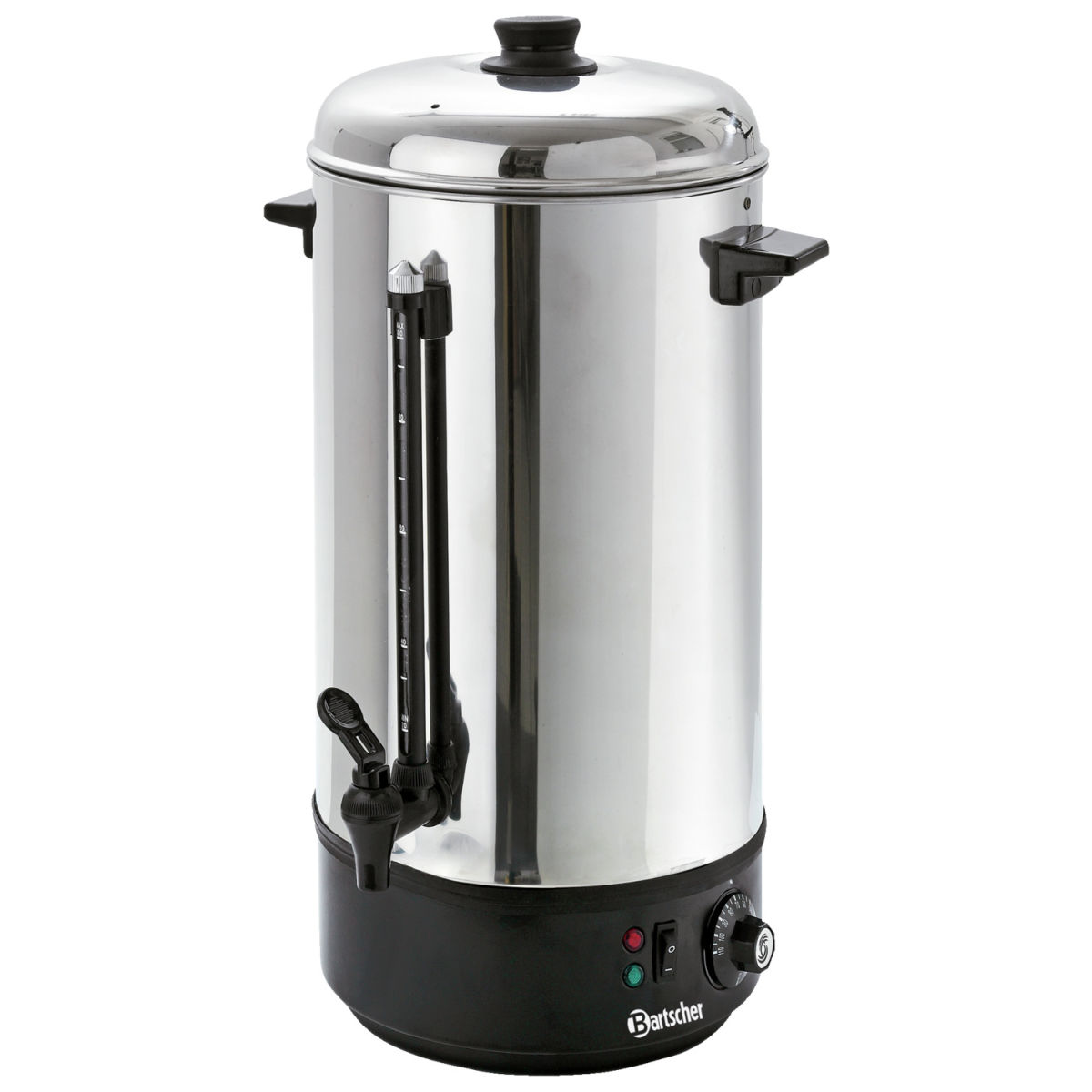 Dispenser per acqua calda Bartscher; 10000ml, 50.5x20.5 cm (HxØ); argento