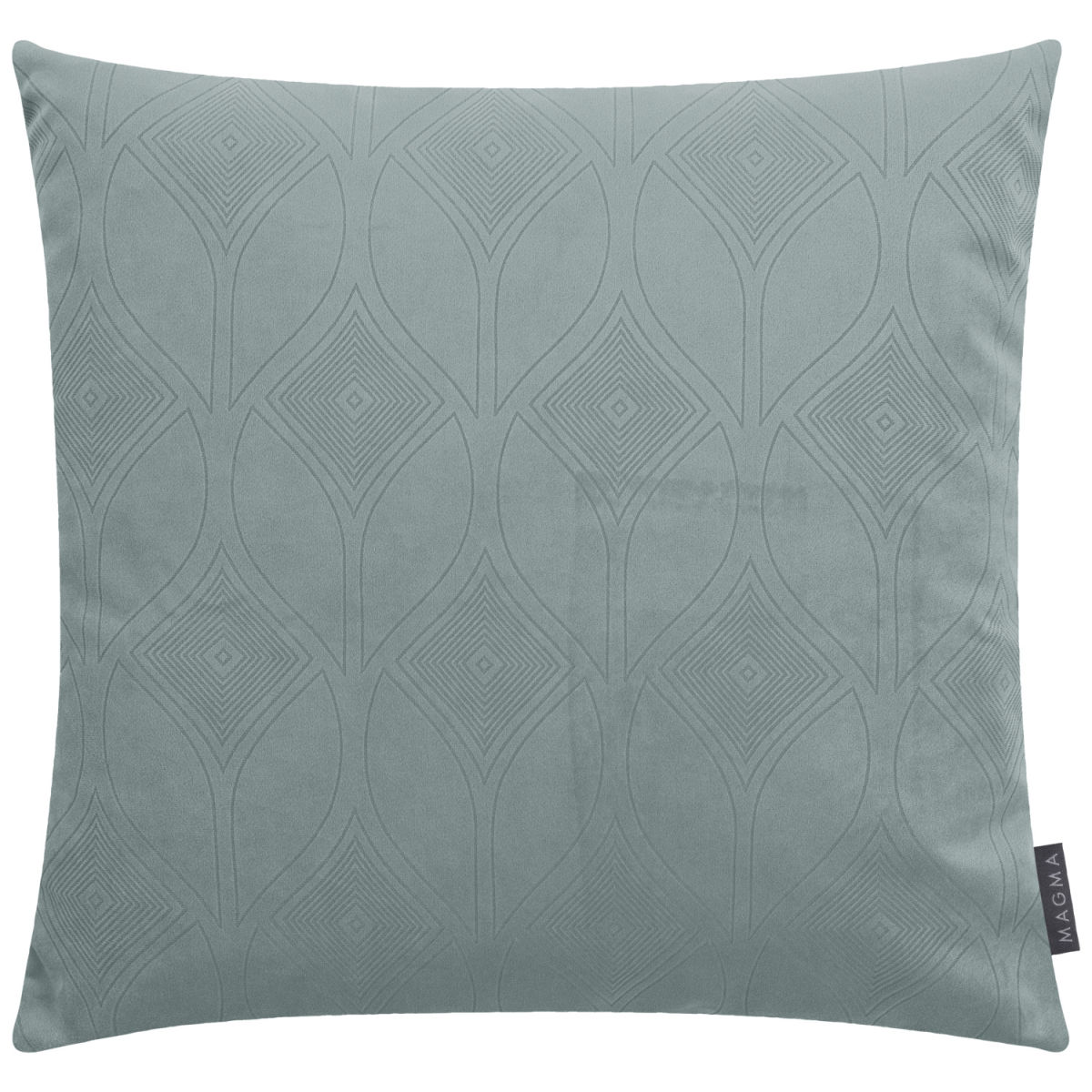 Funda cojín decorativo Adora MAGMA; 50x50 cm (AnxLg); petroleo; cuadrada