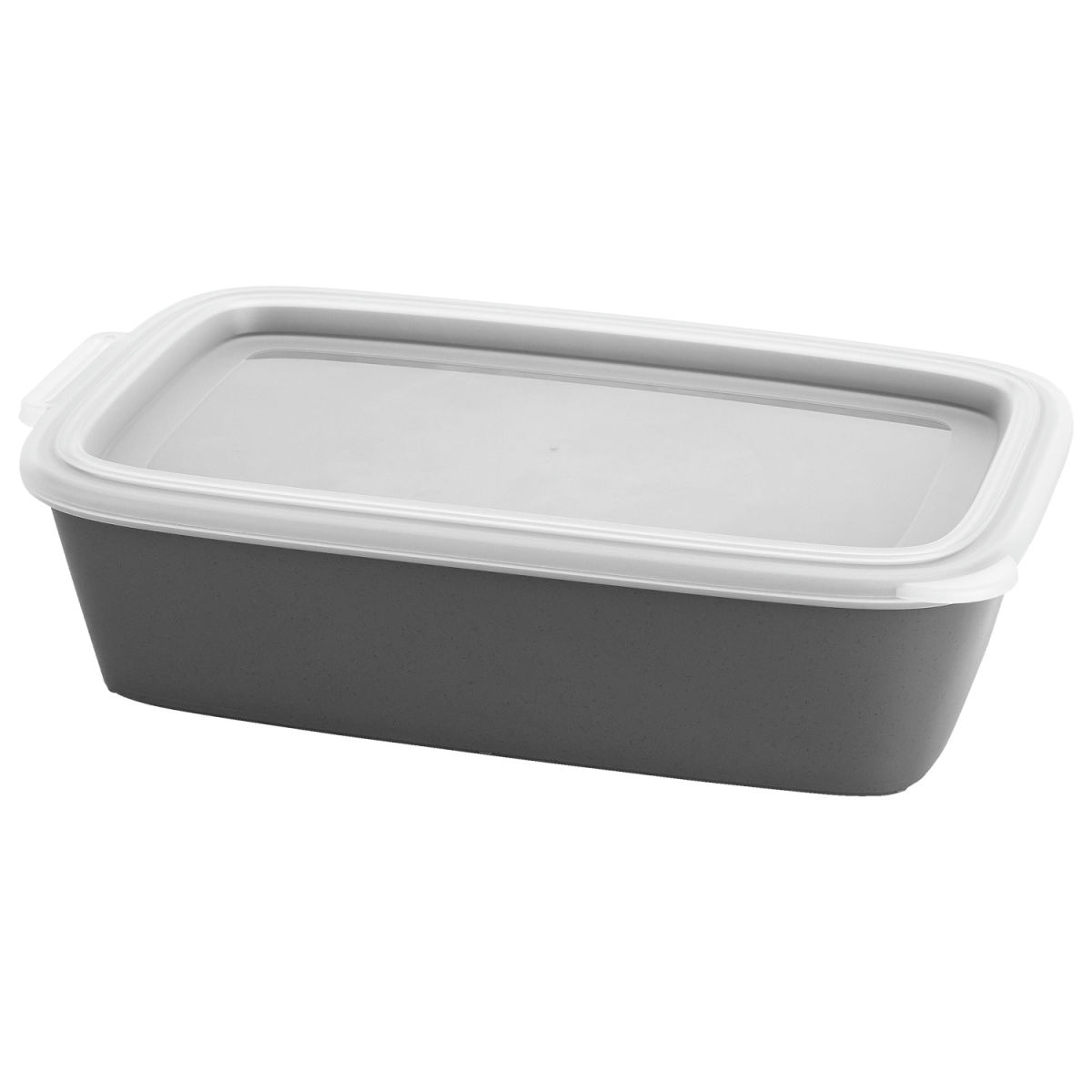 Lunchbox riutilizzabile Move koziol; 1400 ml, 25.5x15.8x6.7 cm (LxLxH); grigio; rettangolare; 10 pz. / confezione