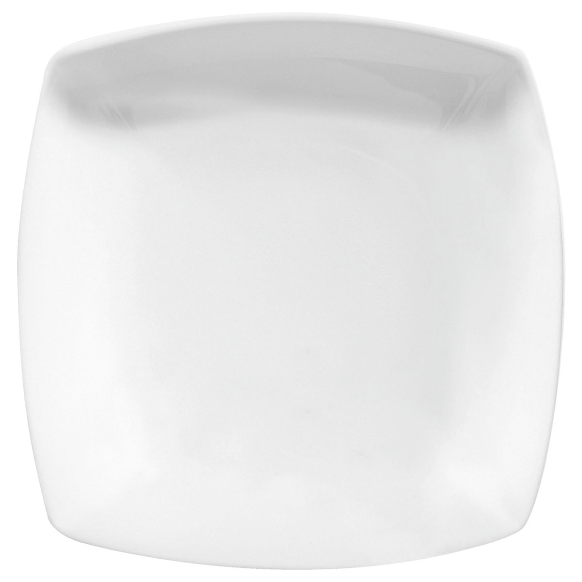 VEGA Teller Bali tief 550 ml, 21x21x4 cm (LxBxH); weiß; quadratisch; 6 Stück / Pack