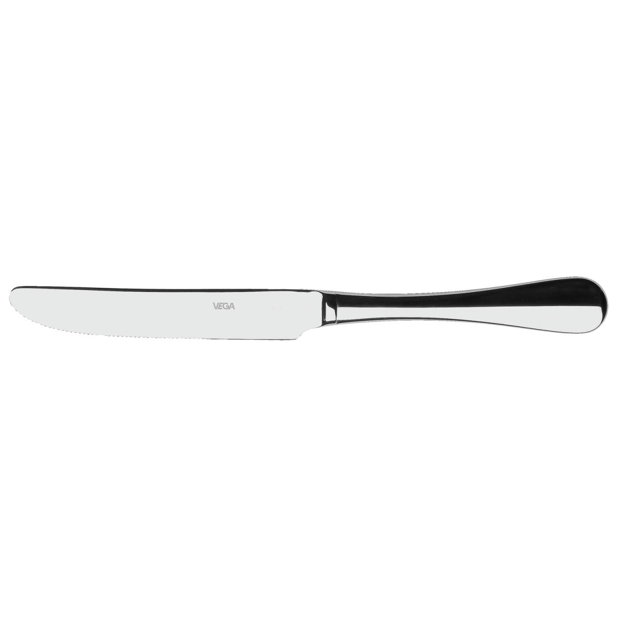 VEGA Vorspeisen-/Dessertmesser Baguette 21.3 cm (L); silber, Griff silber; 12 Stück / Pack
