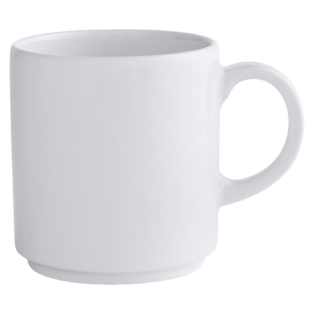 PULSIVA Mok Stackora; 260 ml, 7.5x9 cm (&Oslash;xH); wit; 6 stuk / verpakking