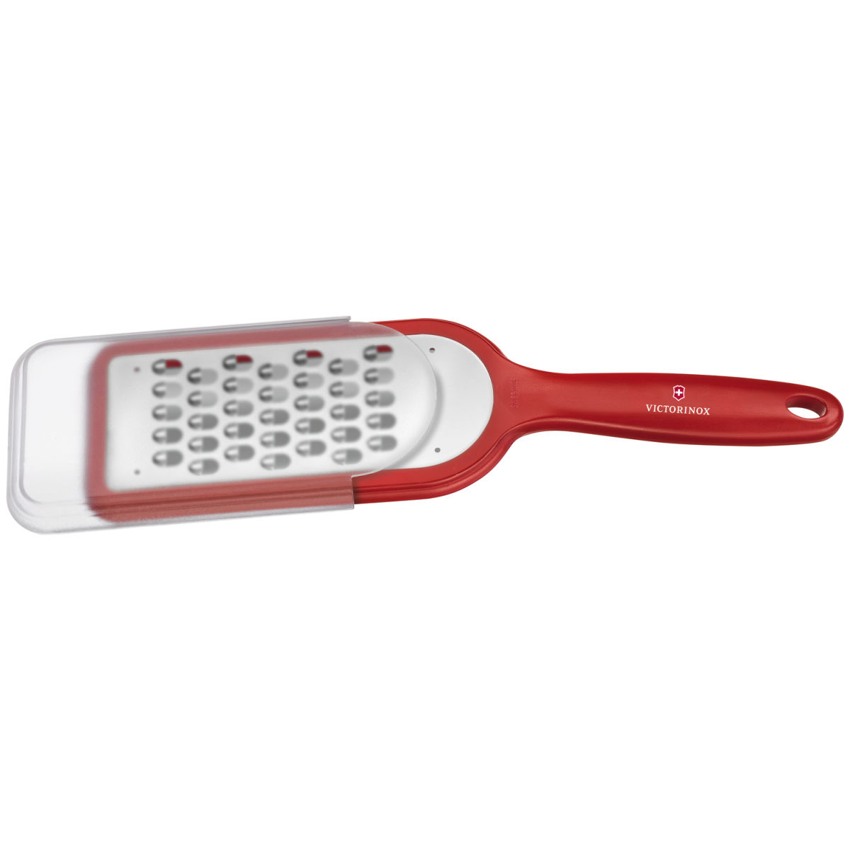 Victorinox Küchenreibe grob 6.7x26.2x2.7 cm (BxHxT); rot/silber