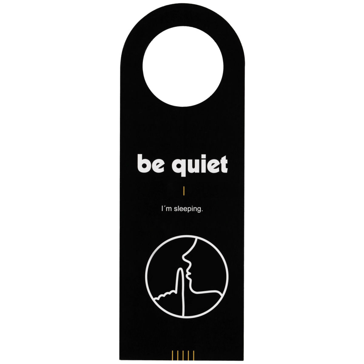 Cartellini per maniglie Boutique PULSIVA; 24x8.4 cm (LxL); bianco/nero; 10 pz. / confezione