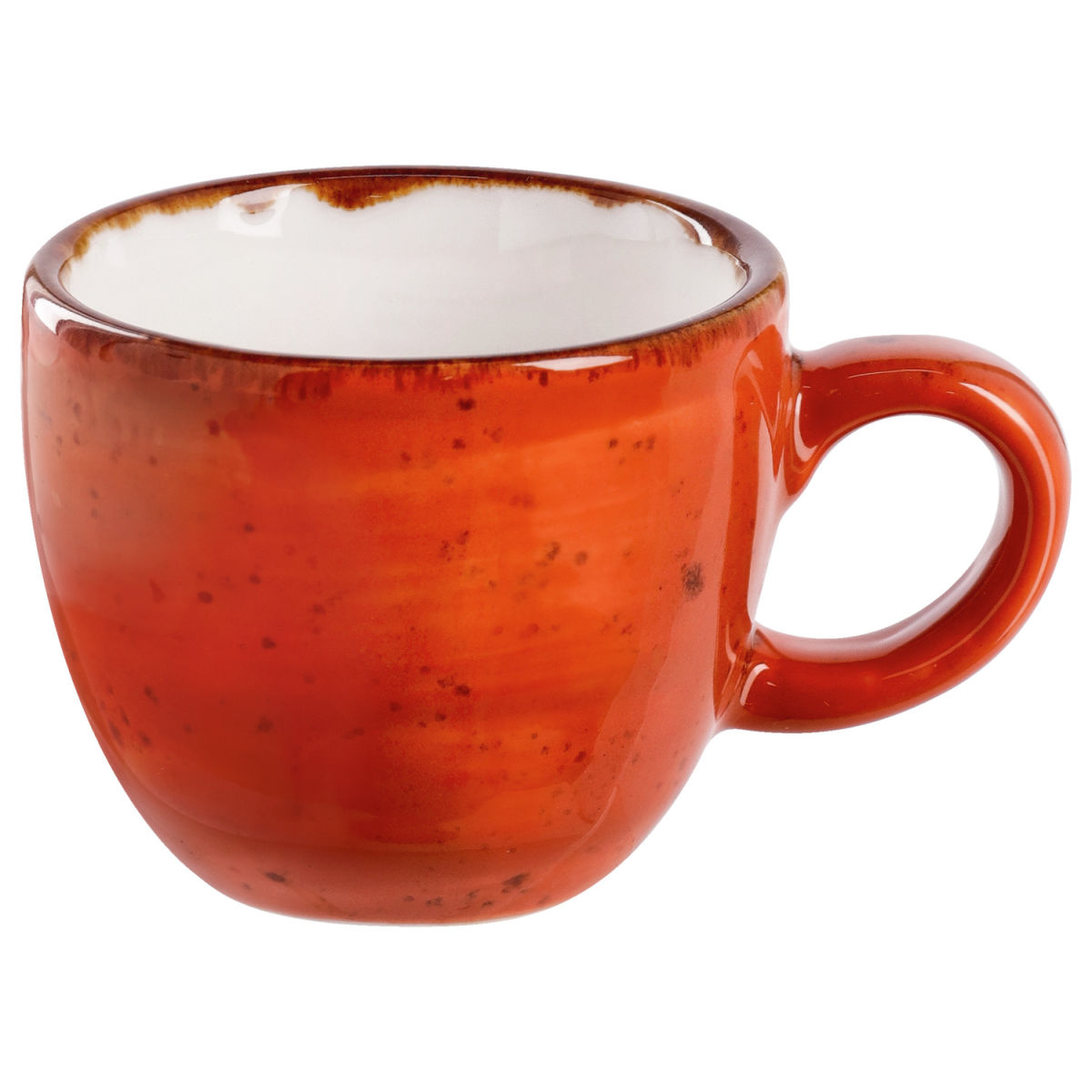 Tazza espresso Nebro VEGA; 100ml, 6.2x5.4 cm (ØxH); rosso; 6 pz. / confezione