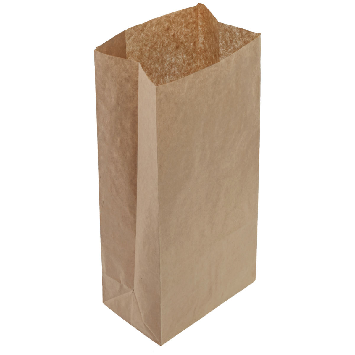 Sacchetti carta kraft Baggu First FFC; 6930ml, 18x11x35 cm (LxLxH); marrone; 500 pz. / confezione
