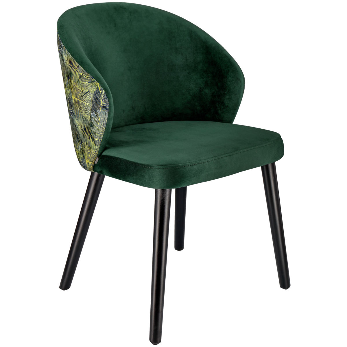 Sedia Floral VEGA; 54x59x82 cm (LxPxH); verde