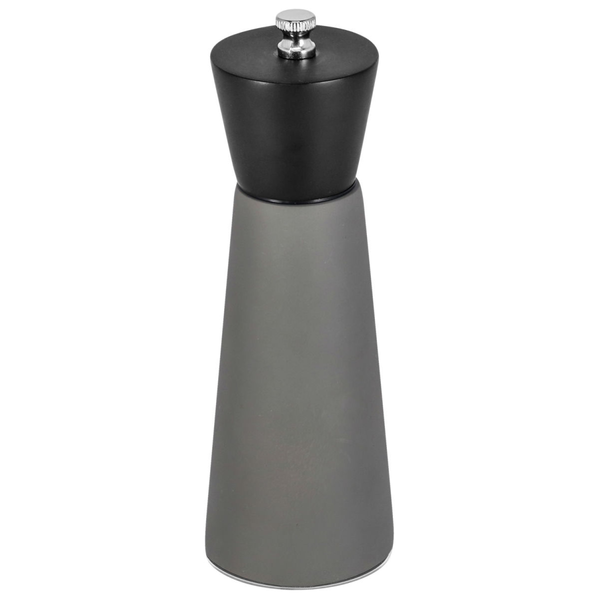 Macinapepe Chiese VEGA; 5.7x17.2 cm (ØxH); grigio/nero