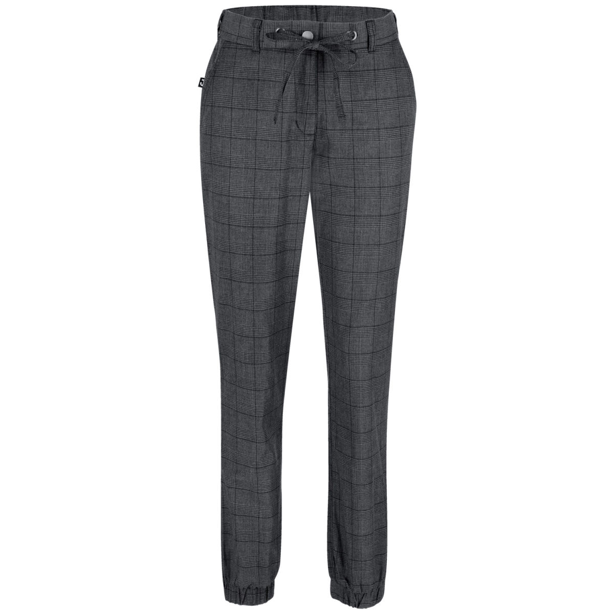 Pantaloni da cuoca Sweatpant a quadretti JOBELINE; Taglia 58; antracite