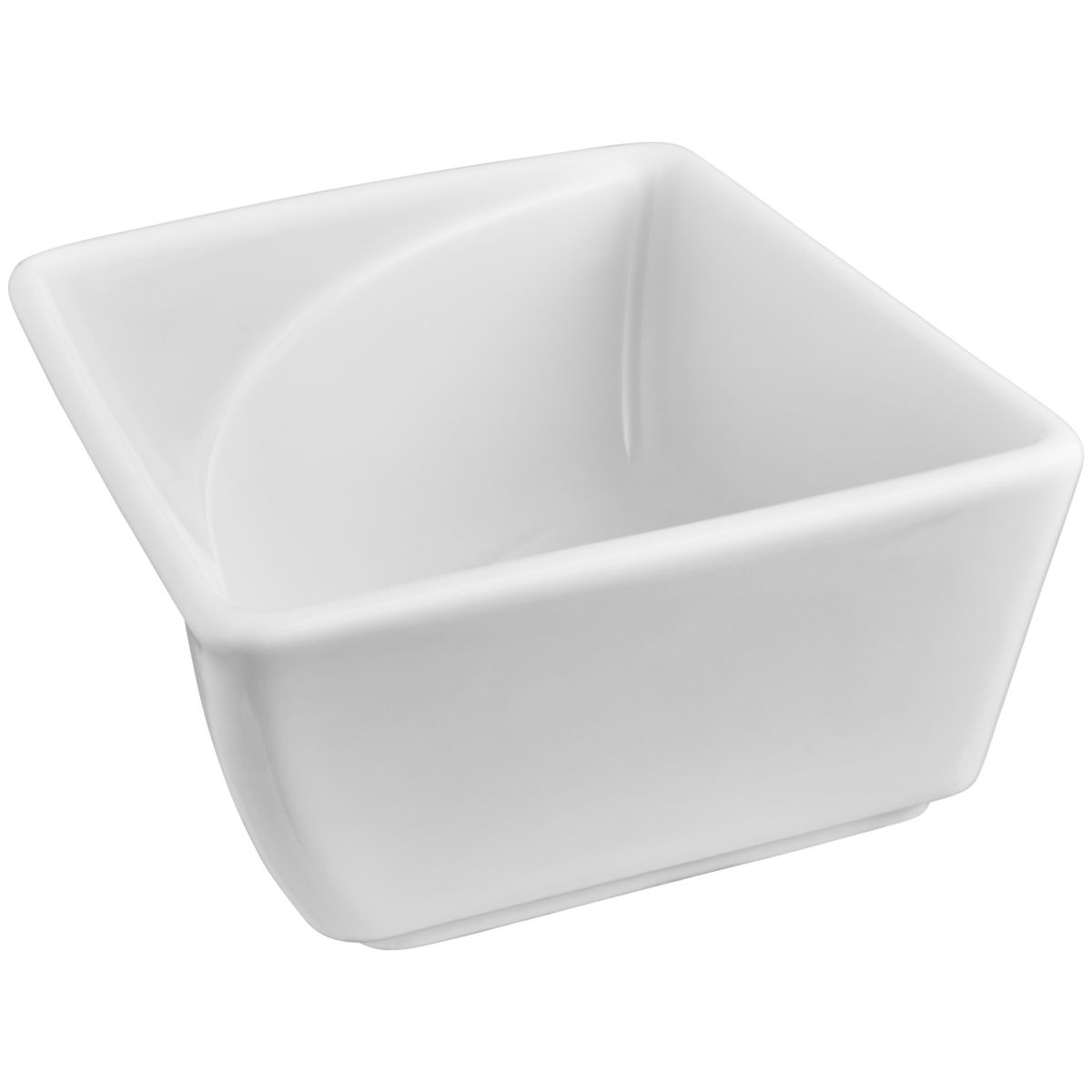 VEGA Schälchen Melbourne 190 ml, 10x10x4.8 cm (LxBxH); weiß; quadratisch; 6 Stück / Pack