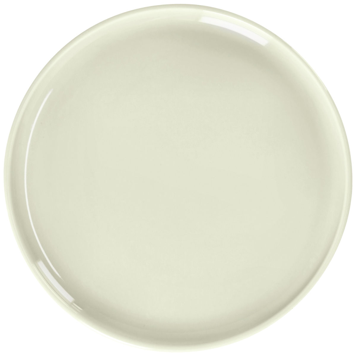 Piatto piano Alegria VEGA; 20x1.6 cm (ØxH); beige; rotonda; 6 pz. / confezione