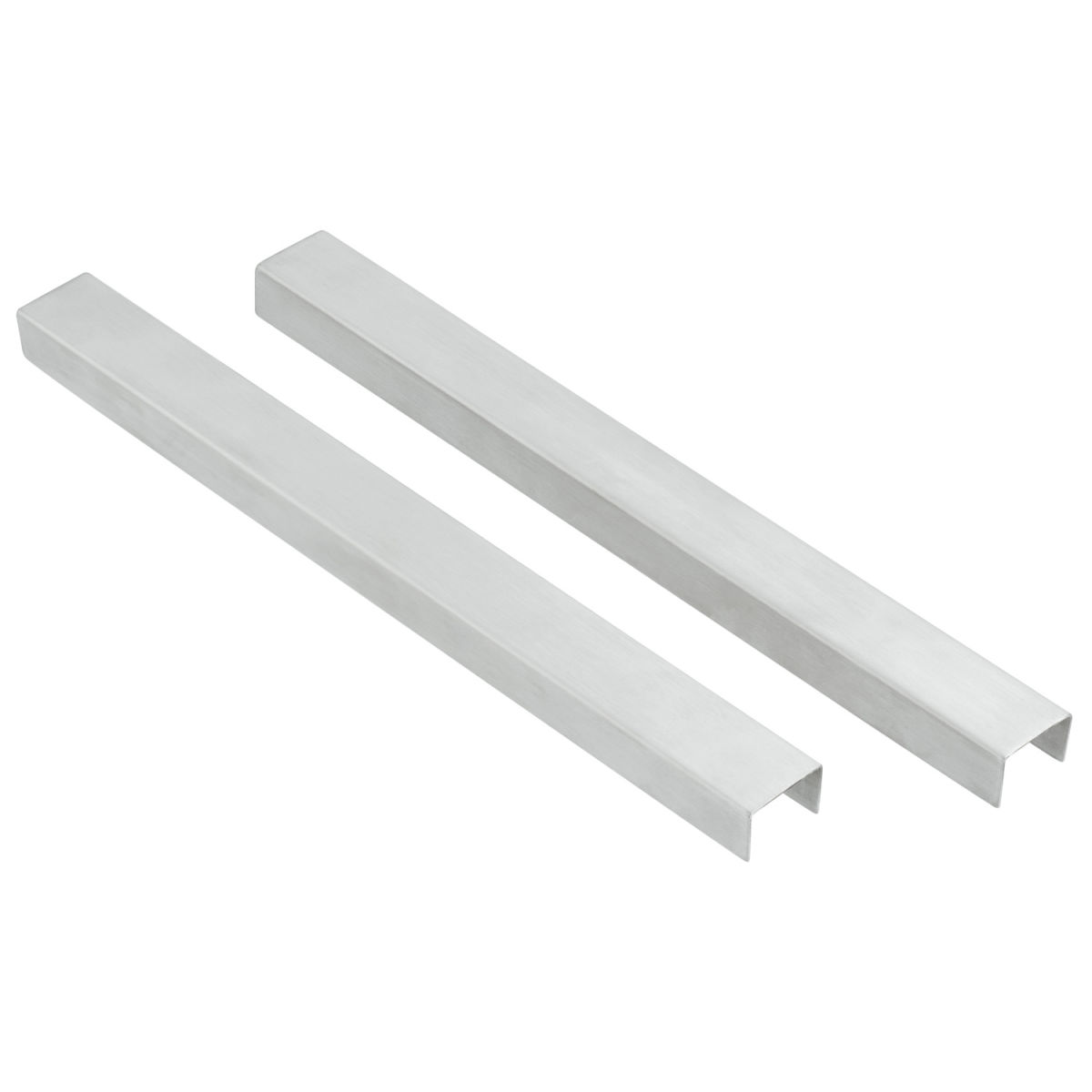 VEGA Trittschutz 2-teilig 34x2.2x1.6 cm (LxTxH); silber; rechteckig