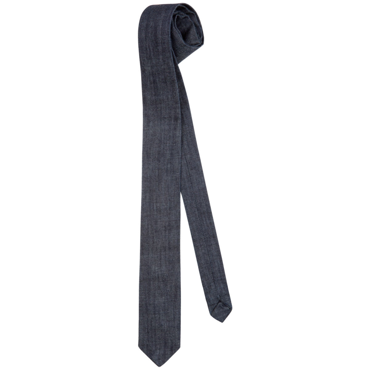 Cravatta Bo slim denim JOBELINE; denim