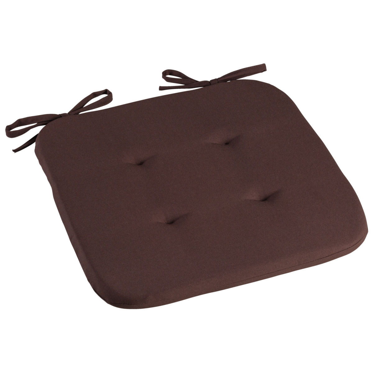 Cuscino sedia Balboa PULSIVA; 38x38x3 cm (LxLxH); marrone scuro; quadrata; 4 pz. / confezione