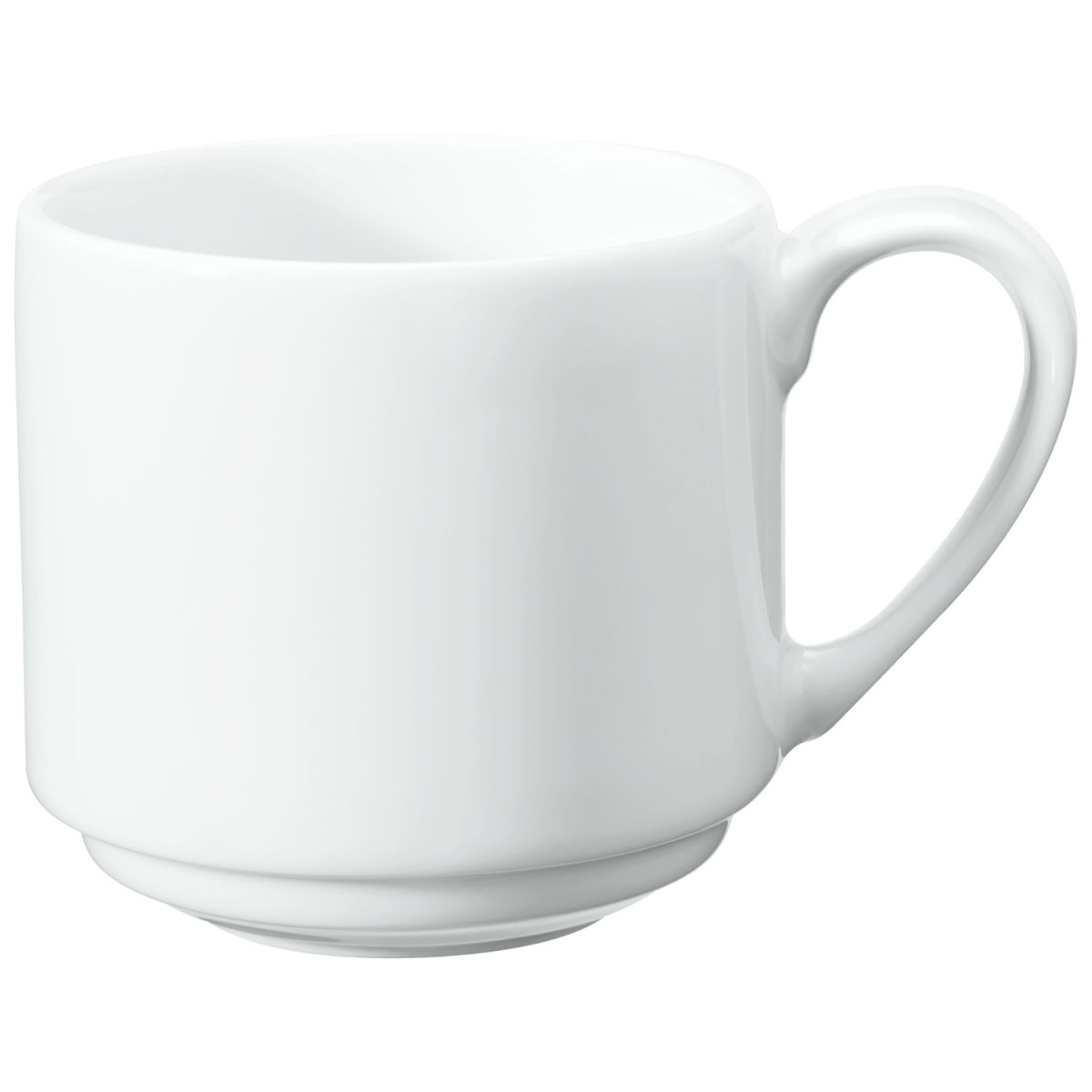 VEGA Espressotasse Pallais stapelbar 100 ml, 6x6 cm (ØxH); weiß; rund; 6 Stück / Pack