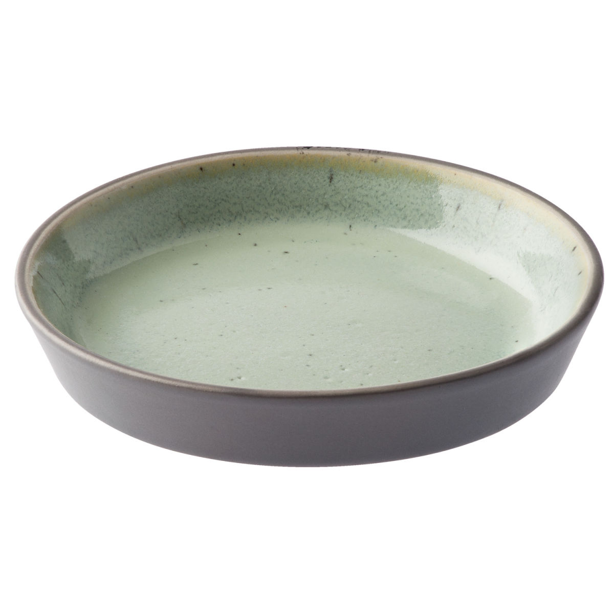 PULSIVA Tapas-Schale Stat rund 10x1.7 cm (ØxH); grau; rund; 12 Stück / Pack