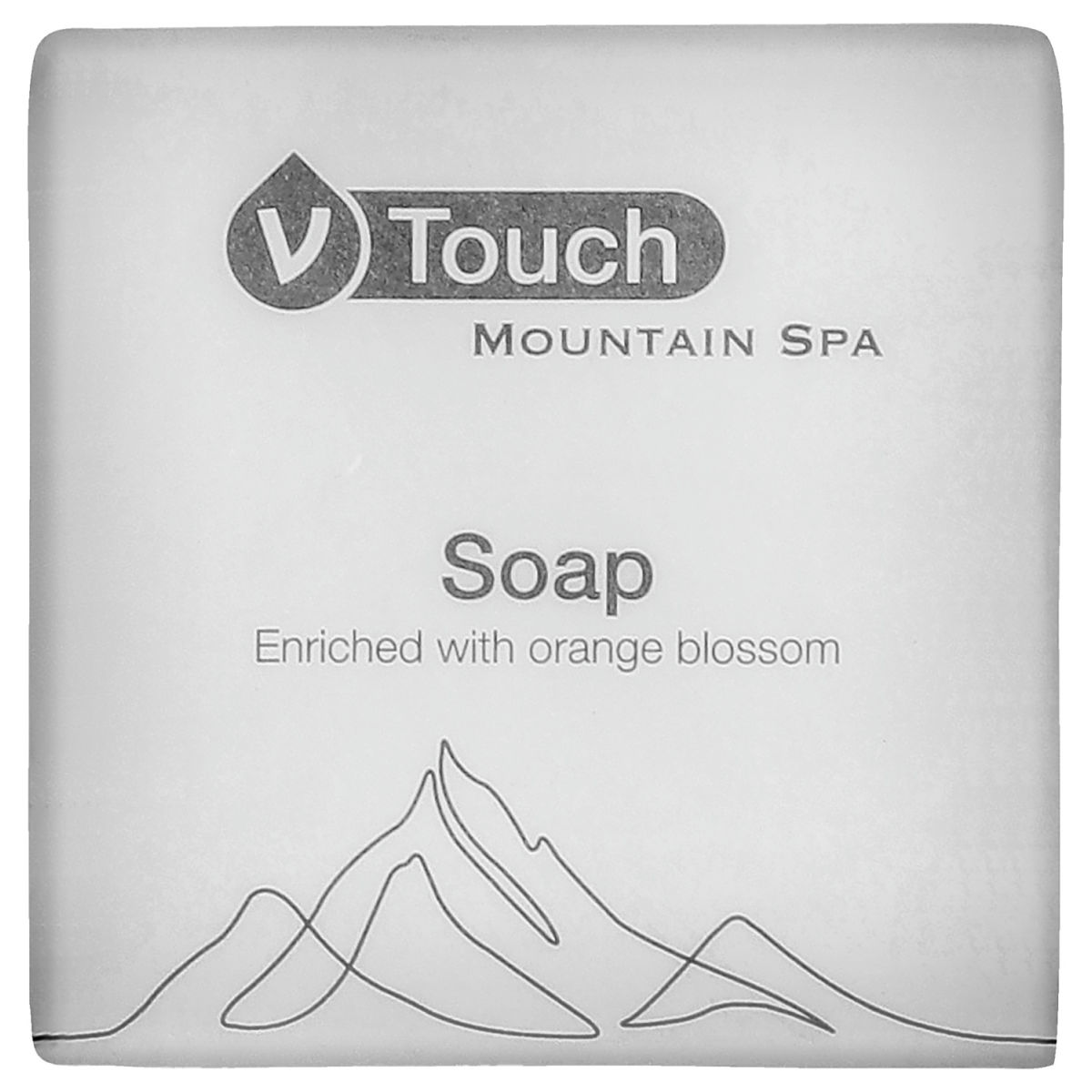 Sapone delicato Mountain Spa V-Touch; bianco; 500 pz. / confezione