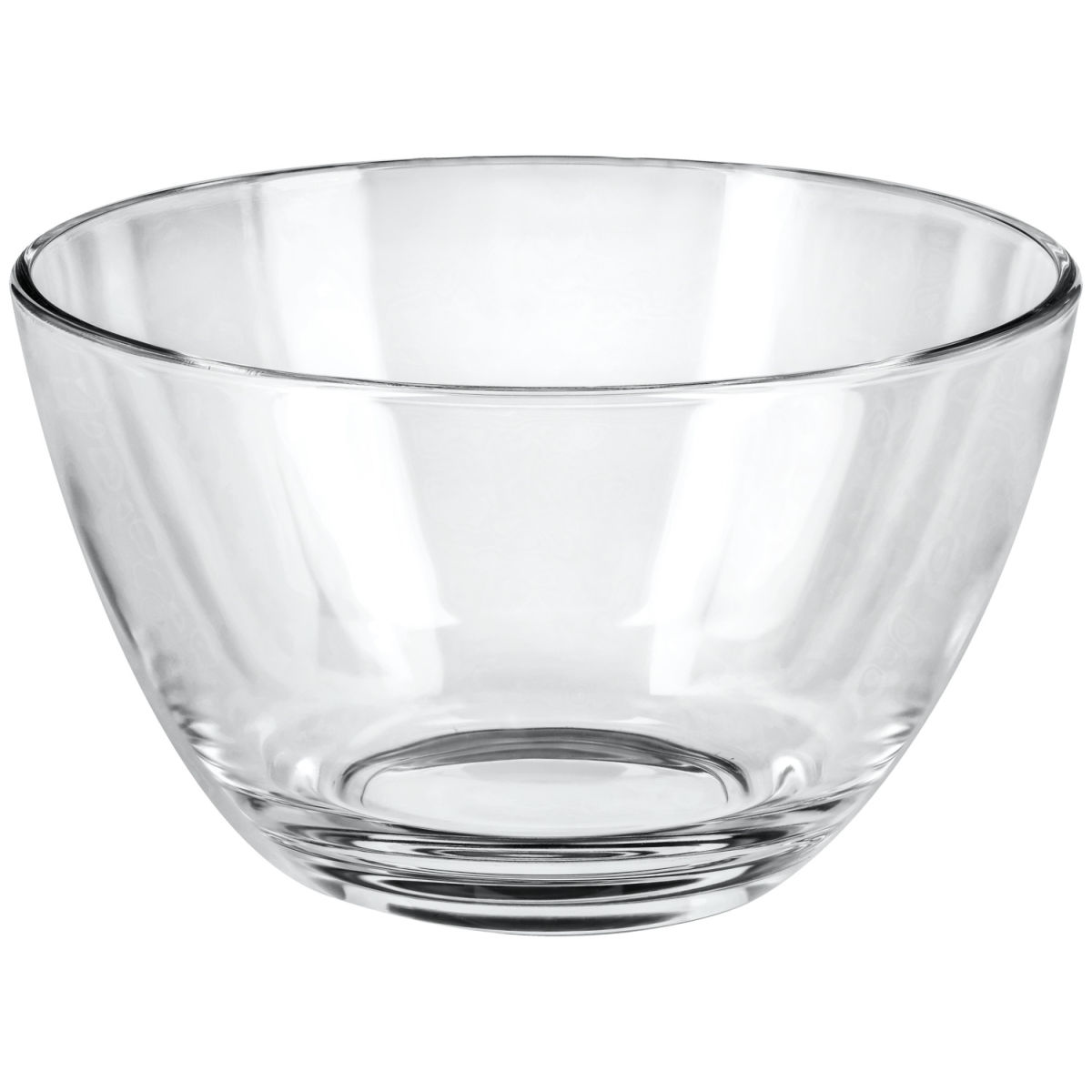 Ciotole in vetro Palladio Borgonovo; 700ml, 14x8.2 cm (ØxH); trasparente; 12 pz. / confezione