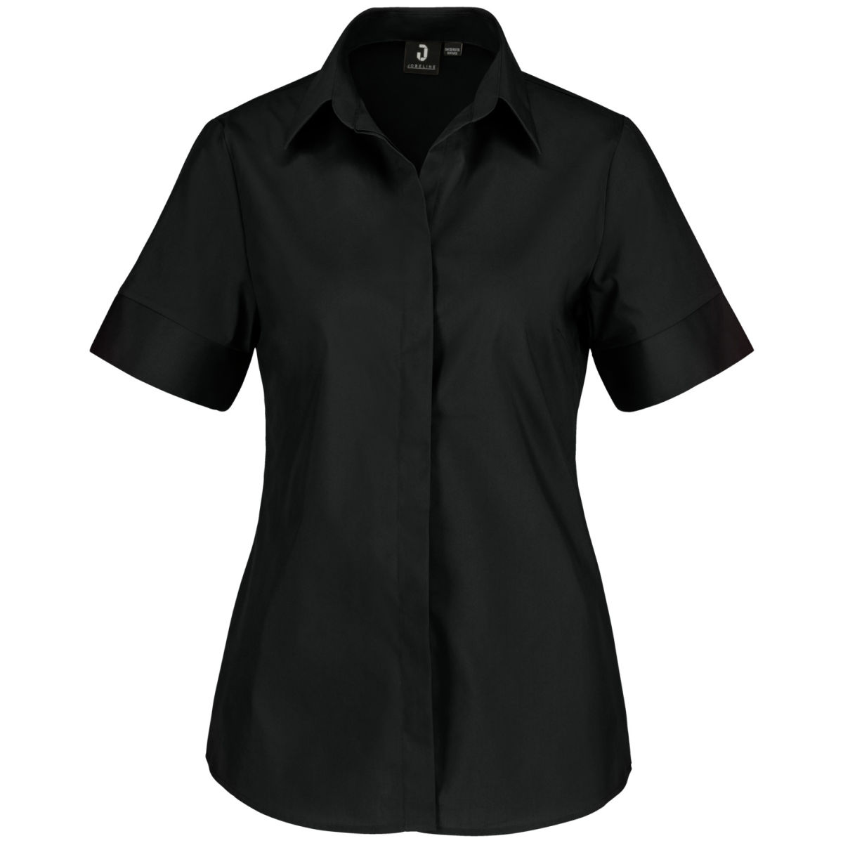 JOBELINE Damen Bluse Fiore Kurzarm Kleidergröße 34; schwarz
