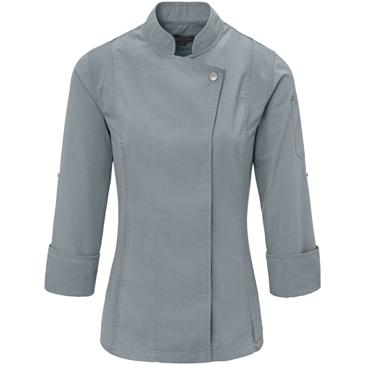 Chaqueta de cocina para mujer Carter manga larga JOBELINE; Talla 40; gris