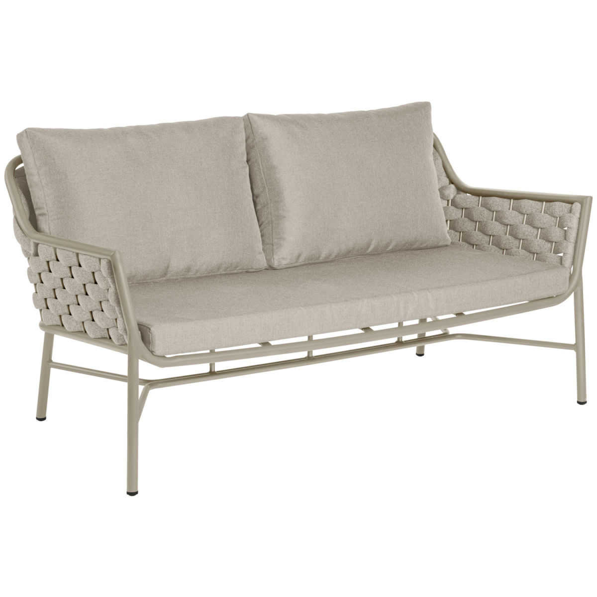 VEGA Outdoor Sofa Arto 2-Sitzer 154x75x78 cm (BxTxH); beige