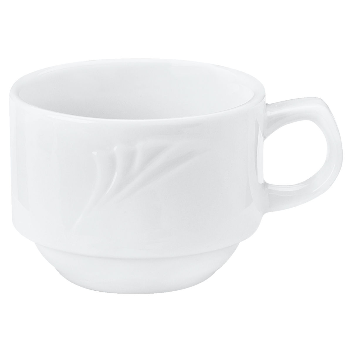 Tazza espresso Swing PULSIVA; 100ml, 6.5x4.9 cm (ØxH); bianco; rotonda; 6 pz. / confezione