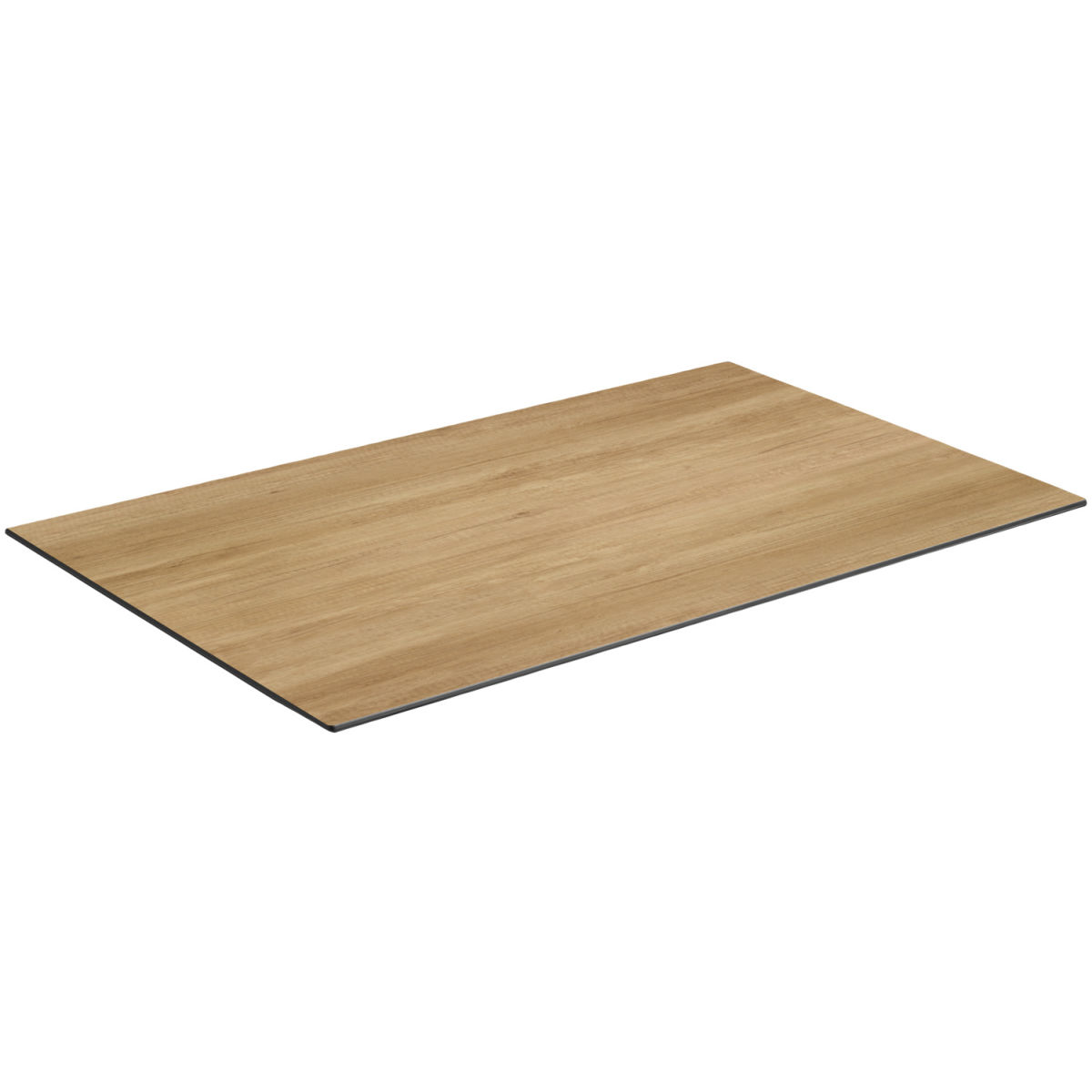 Tablero de mesa compacto Lift rectangular VEGA; 130x80 cm (LgxAn); roble/crudo; rectangular