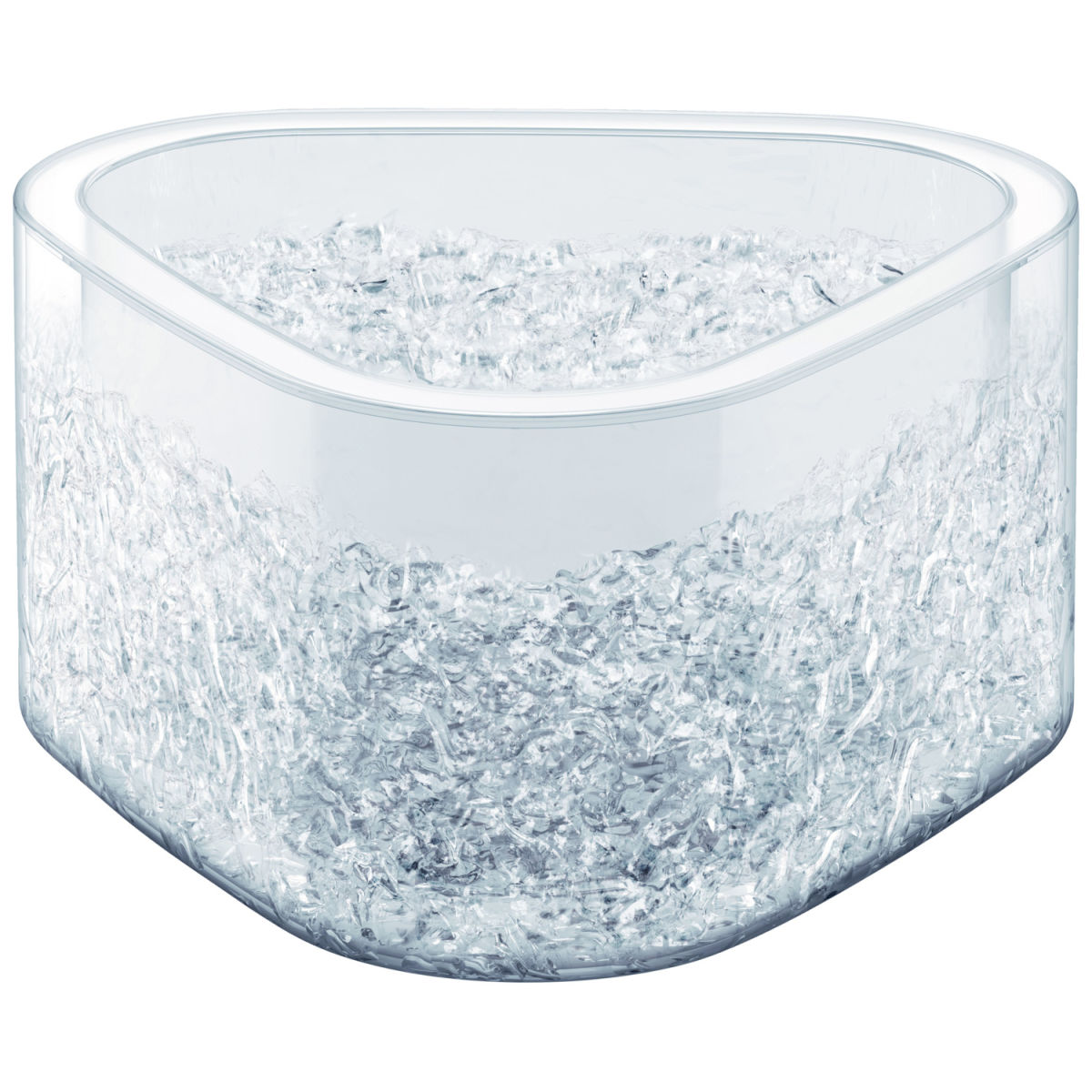 WMF Kühlelement Buffet WMF Quadro für Getränkekühler Behälter; 25.3x24x13.3 cm (LxBxH); transparent
