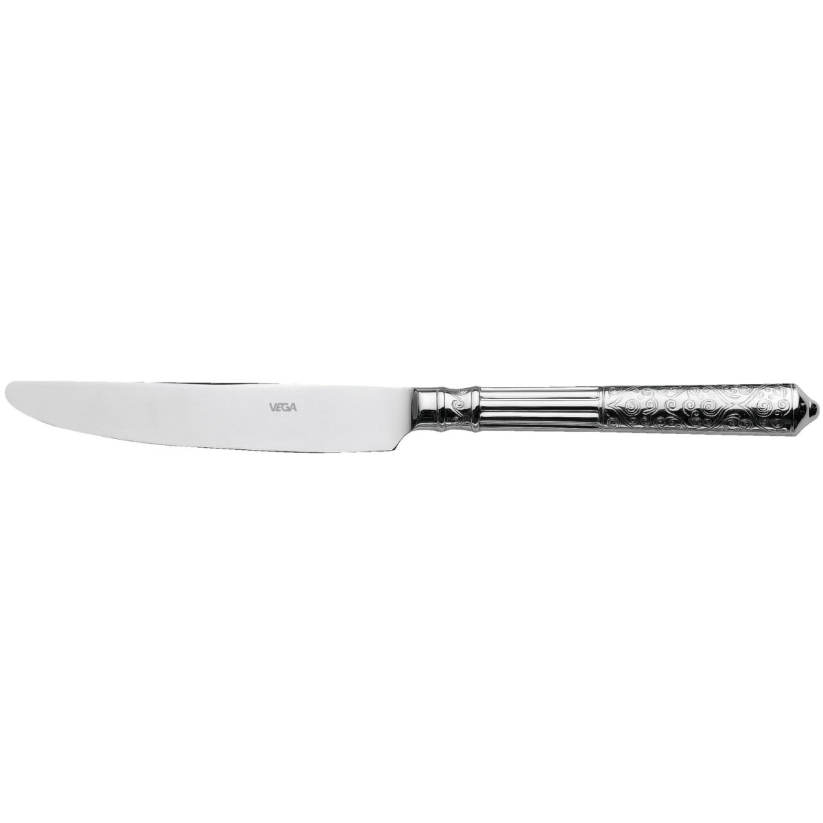 VEGA Menümesser Marokko Hohlheft 23.6 cm (L); silber, Griff silber; 6 Stück / Pack