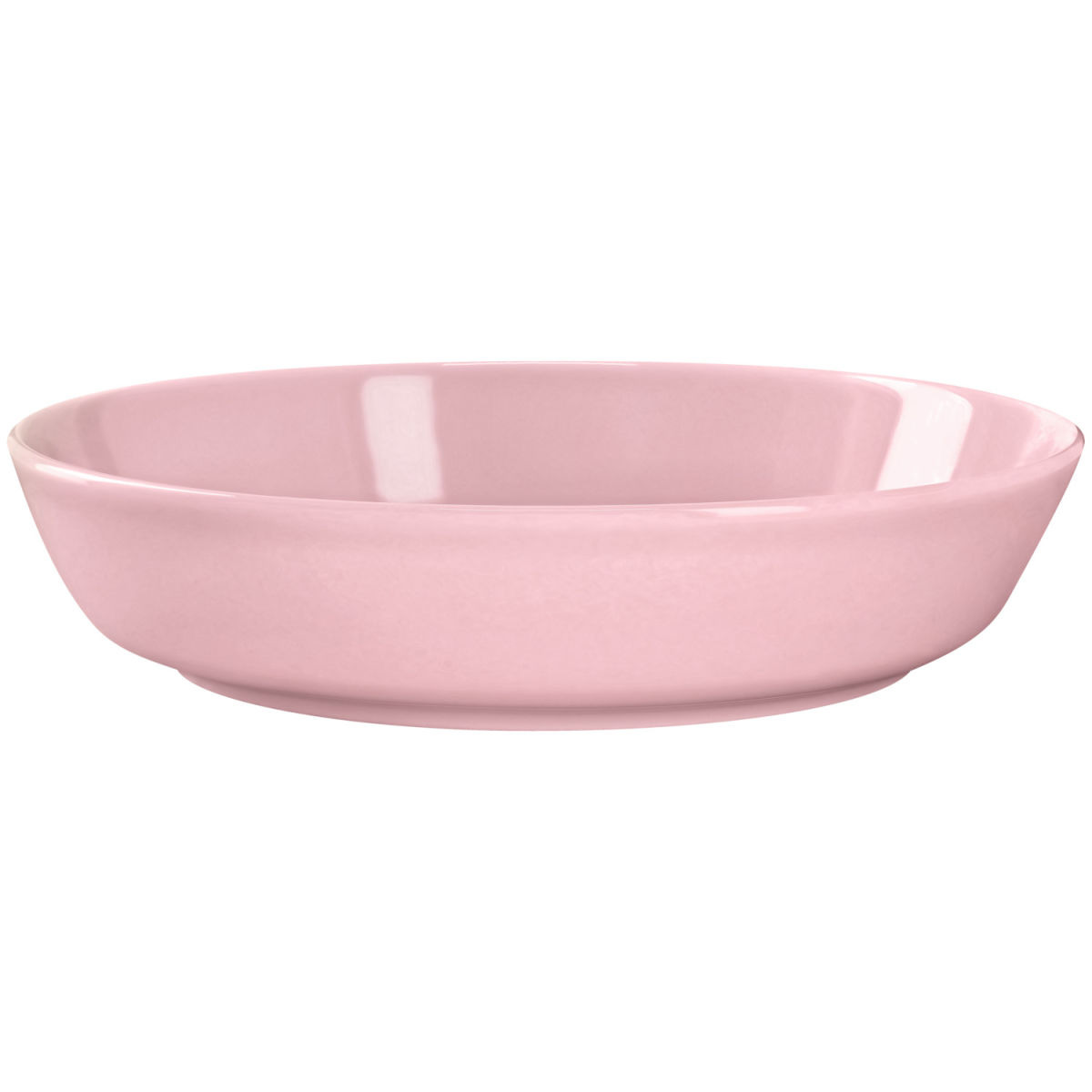 Piatto fondo Alegria VEGA; 700ml, 20x4.5 cm (ØxH); rosa; rotonda; 6 pz. / confezione