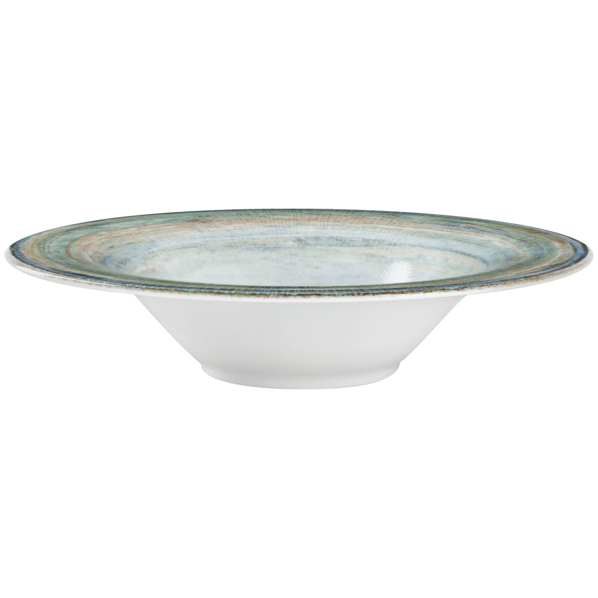 Piatto pasta Jupiter VEGA; 600ml, 30x6.5 cm (ØxH); blu/verde/arancione; rotonda; 4 pz. / confezione