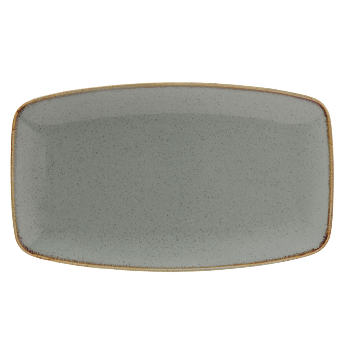 VEGA Platte Sidina rechteckig, abgerundete Ecken 31x18x2.5 cm (LxBxH); grau; rechteckig; 6 Stück / Pack