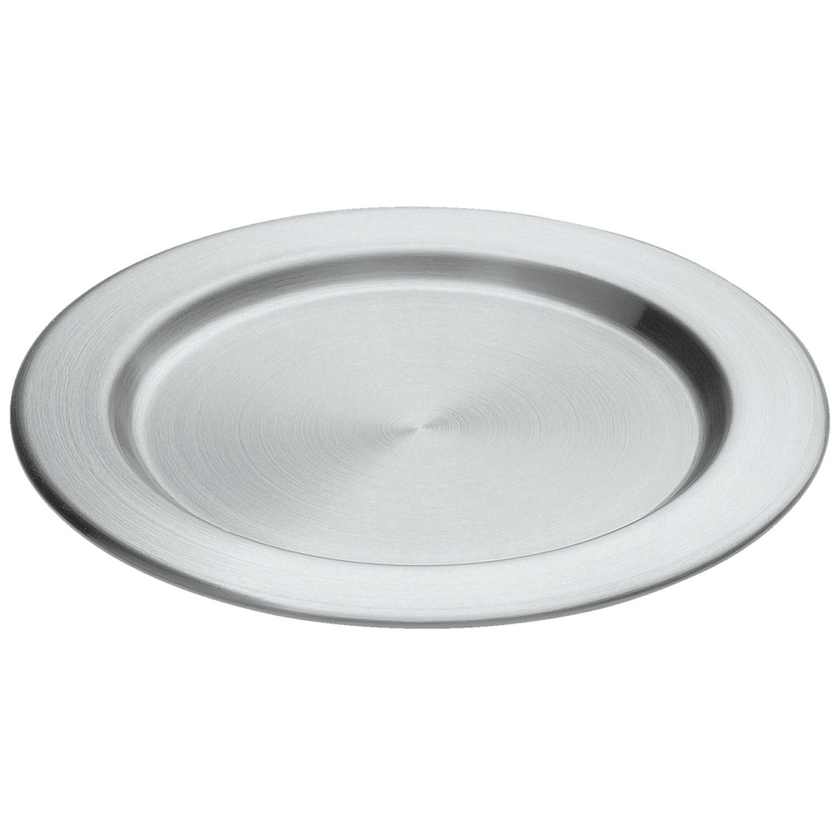 Vega Onderzetter Tilu mat; 11.8 cm (&Oslash;); zilver; rond; 6 stuk / verpakking