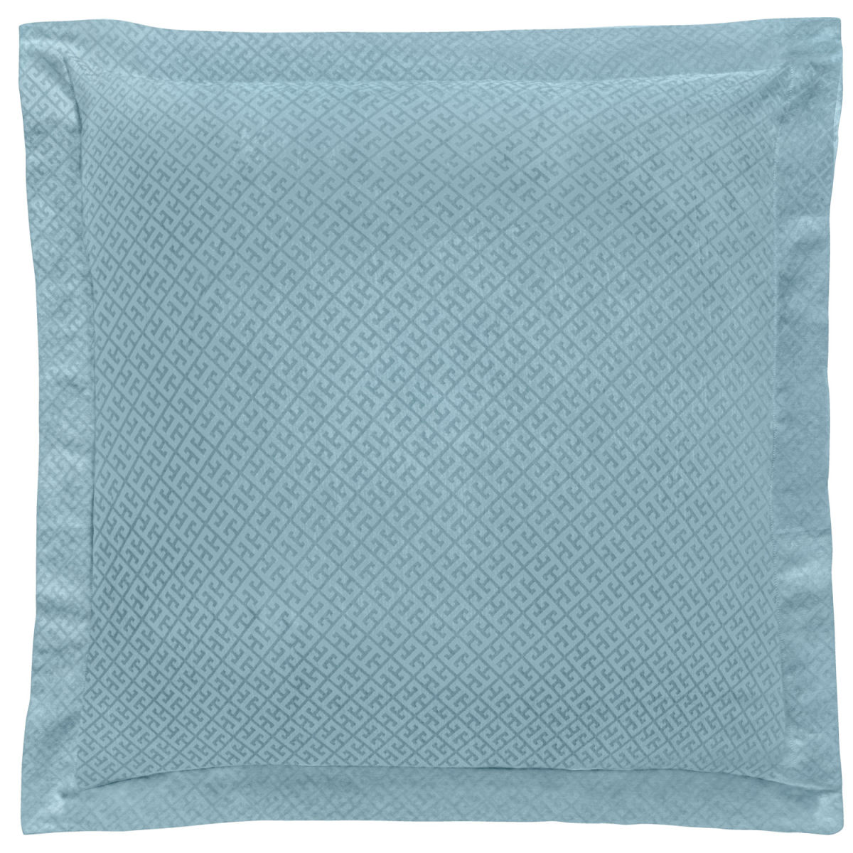 ERWIN M. Kissenbezug Maze 65x65 cm (LxB); hellblau