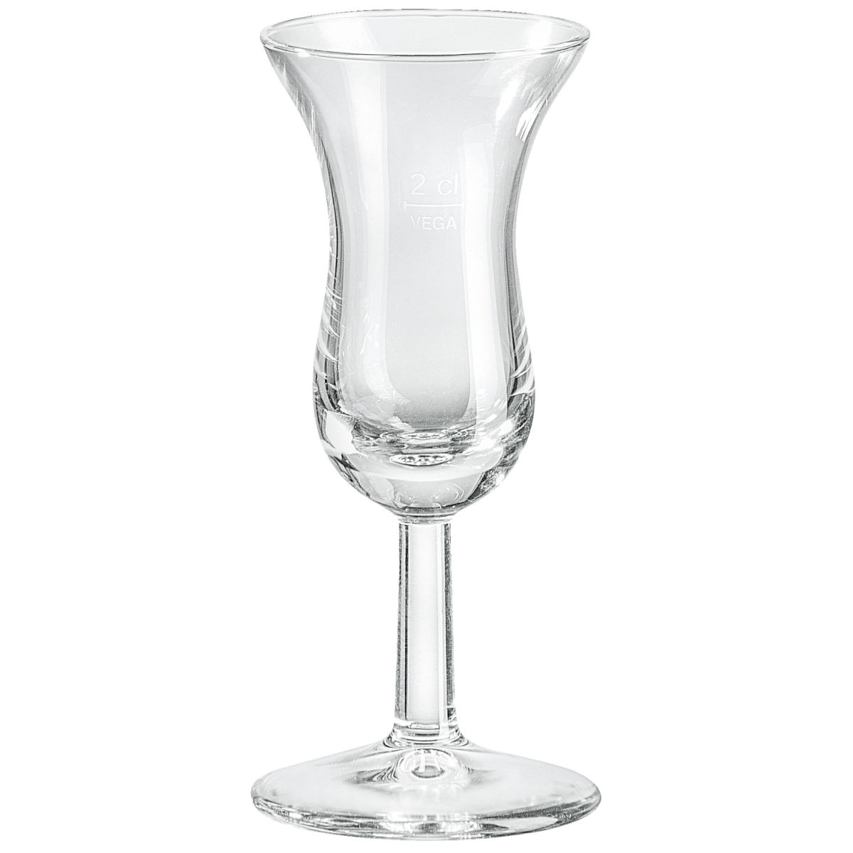 VEGA Digestifglas Intermezzo mit Eichstrich 50 ml, 5.1x12 cm (ØxH); transparent; 2 cl Eichstrich, 12 Stück / Pack