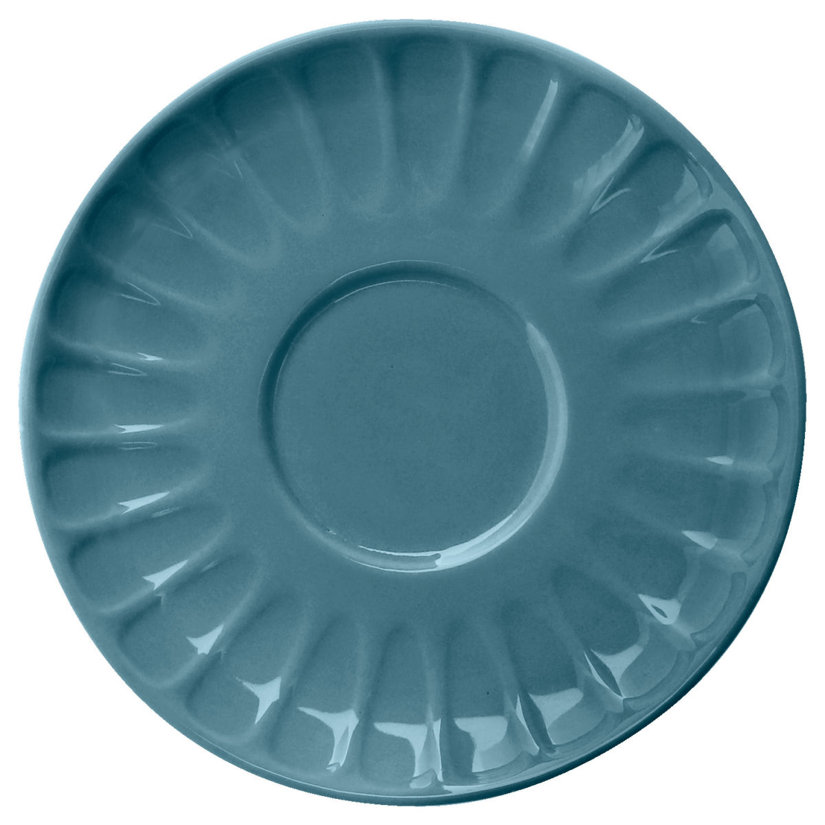 Piattino espresso Bel Colore VEGA; 11.5 cm (Ø); blu; 6 pz. / confezione