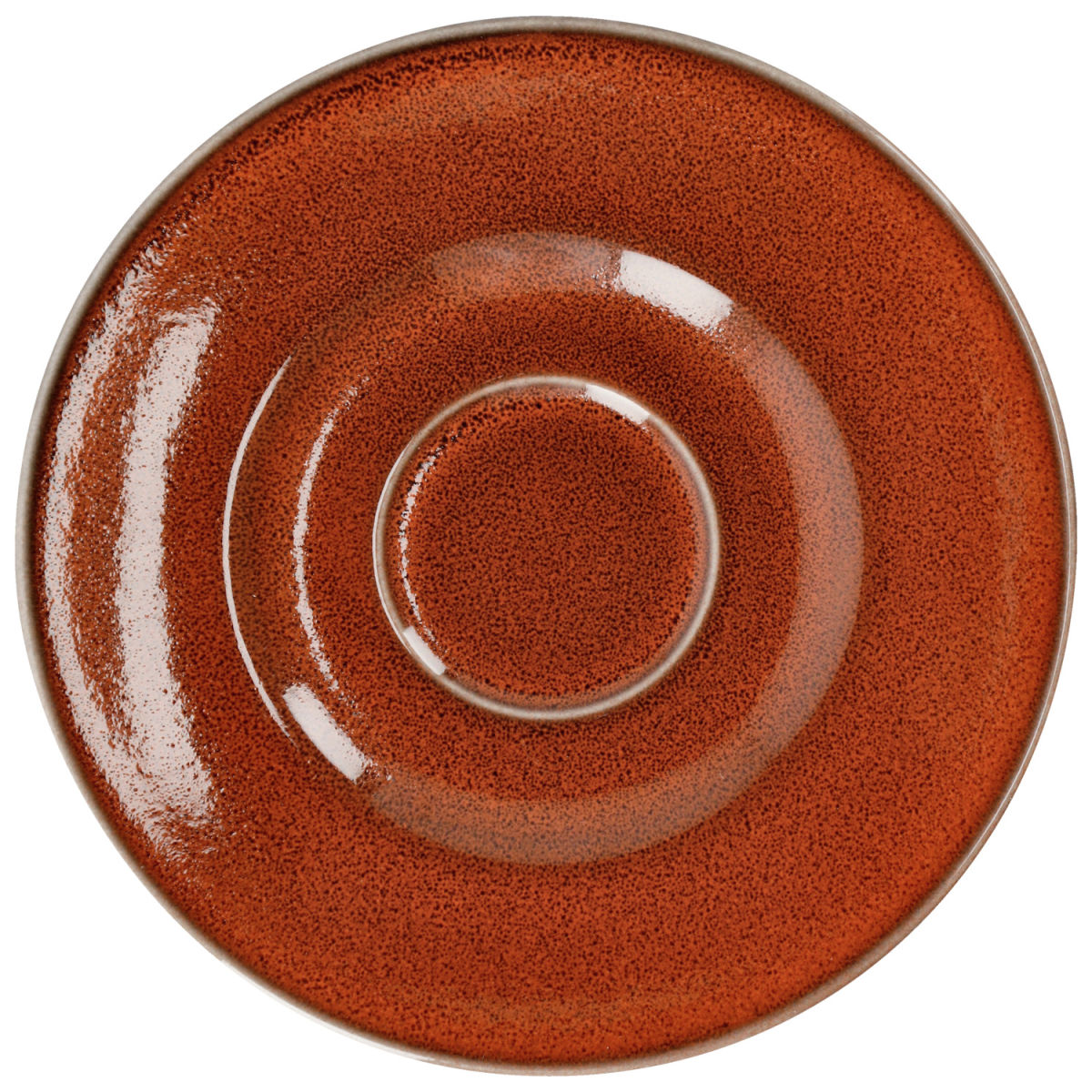 VEGA Kaffee-Untertasse Oriento 16.5 cm (Ø); terrakotta; rund; 6 Stück / Pack