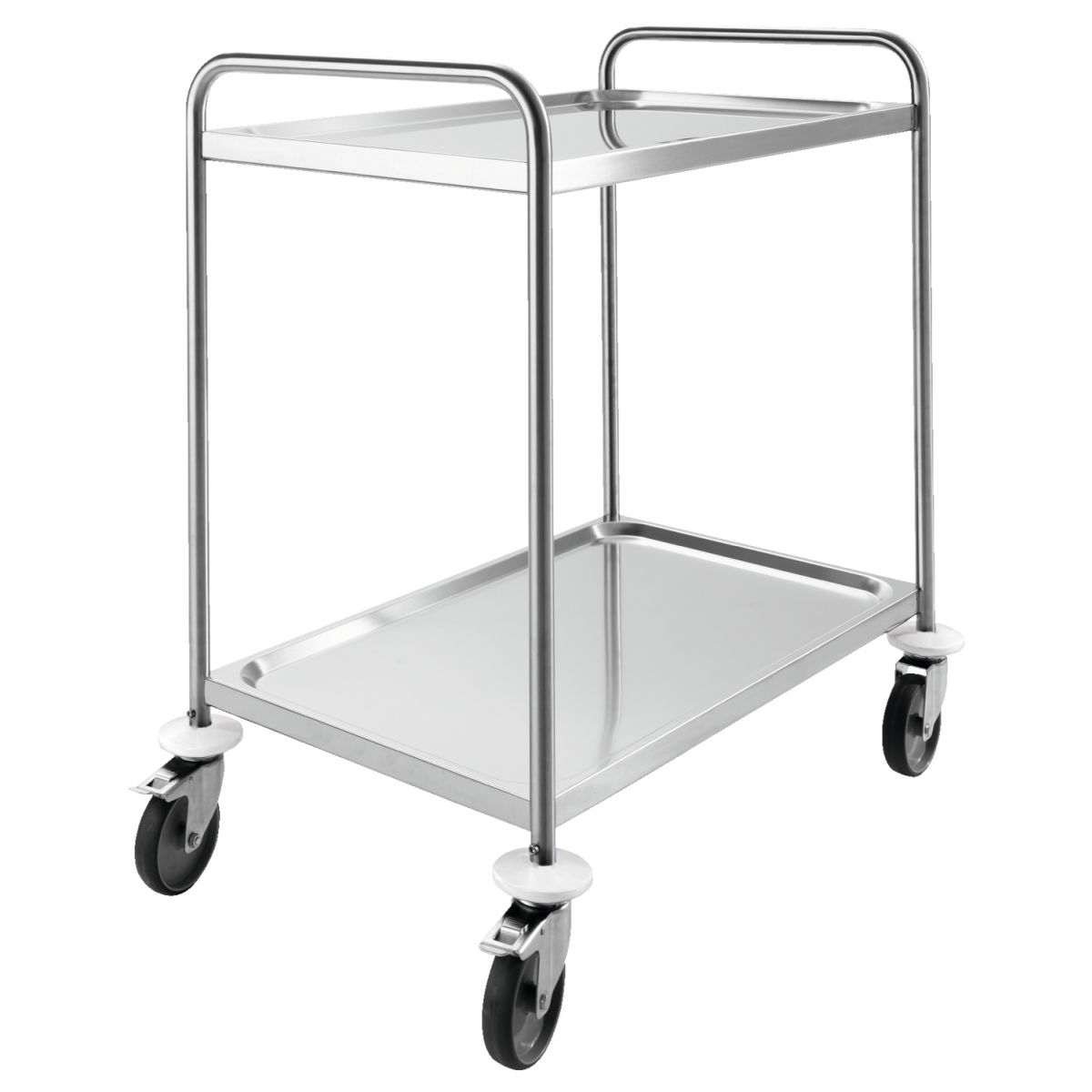 VEGA Servierwagen Serve 2BM 83x53x93.3 cm (BxTxH); silber
