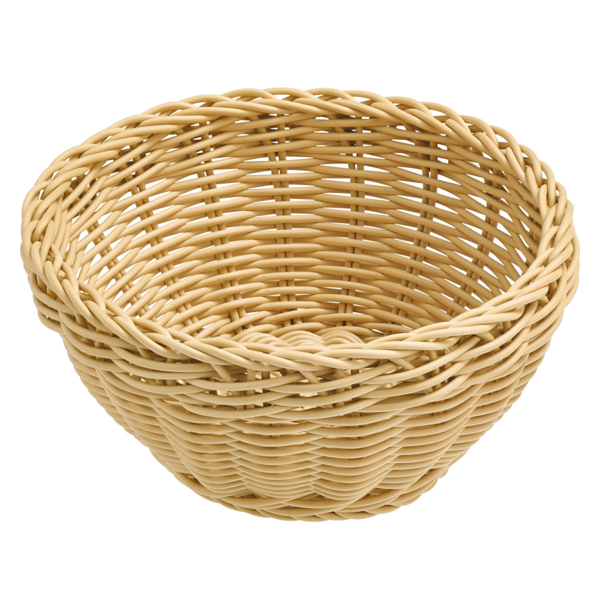 VEGA Brotkorb Igato rund 16x8 cm (ØxH); beige; rund; 4 Stück / Pack