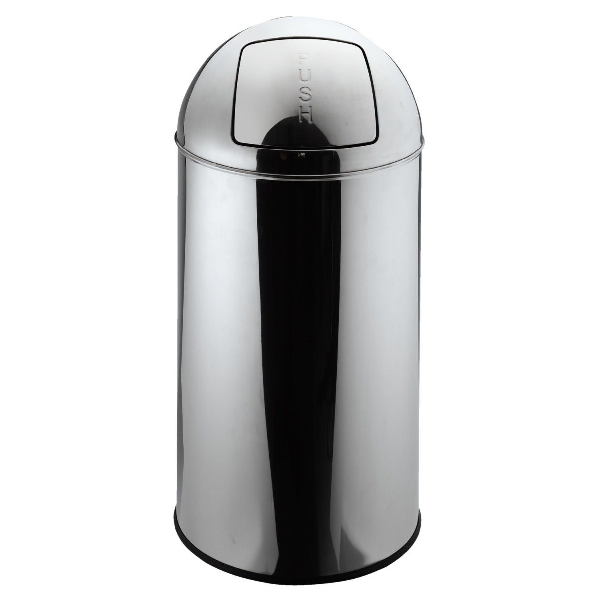 Cestino per rifiuti Elliot PULSIVA; 50000ml, 35x72 cm (ØxH); argento; rotonda