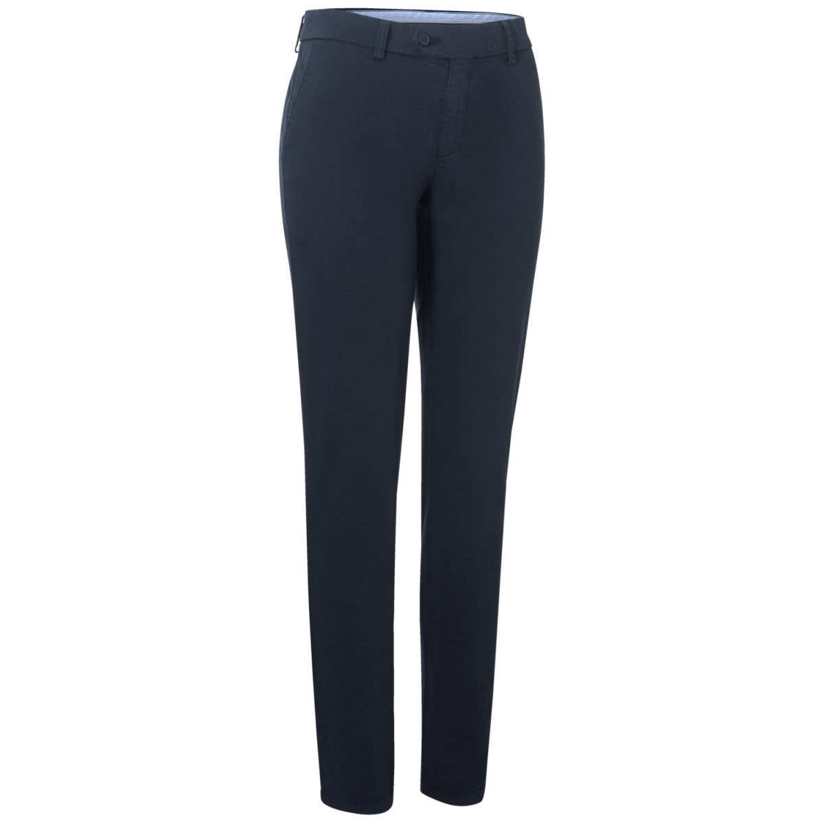 Pantaloni da donna Chino JOBELINE; Taglia 56; blu navy